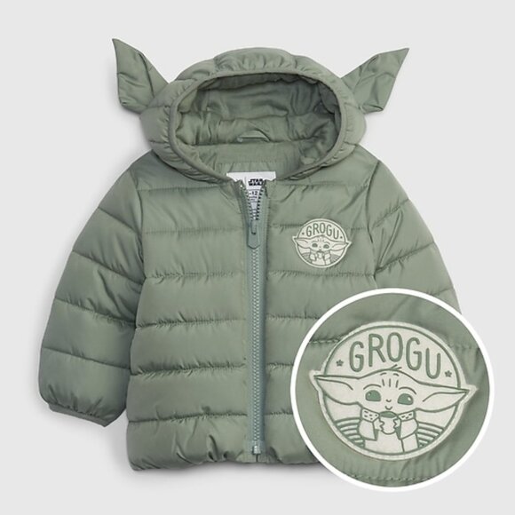 GAP Other - Baby and Toddler Star Wars Recycled Lightweight Puffer Jacket